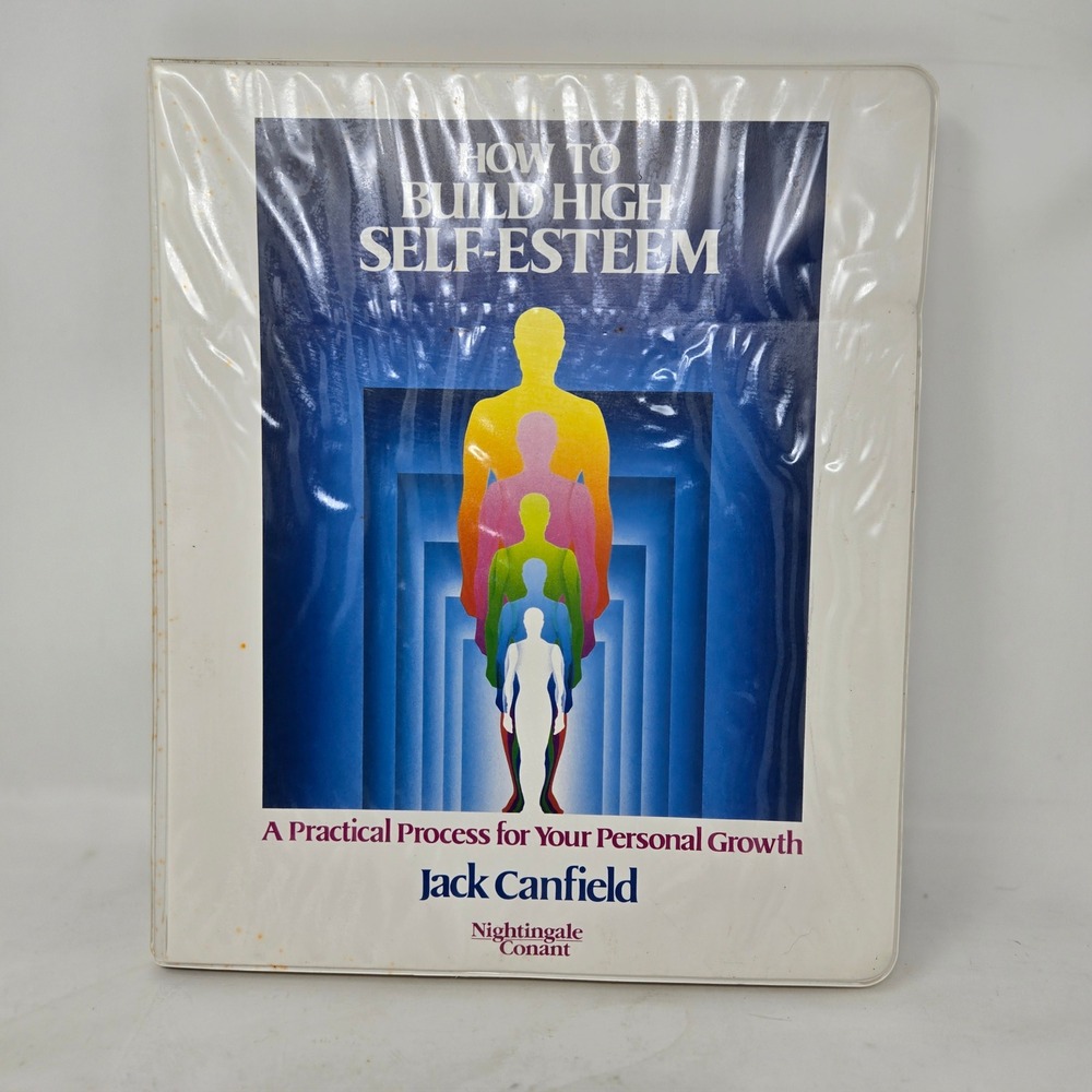 Jack Canfield How to Build High Self-Esteem 6 Cassette Tape Set